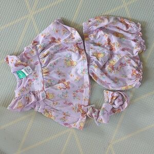 Disney Pastel Purple Winnie the Pooh Newborn Set